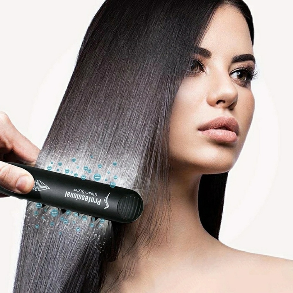 Steam flat iron
